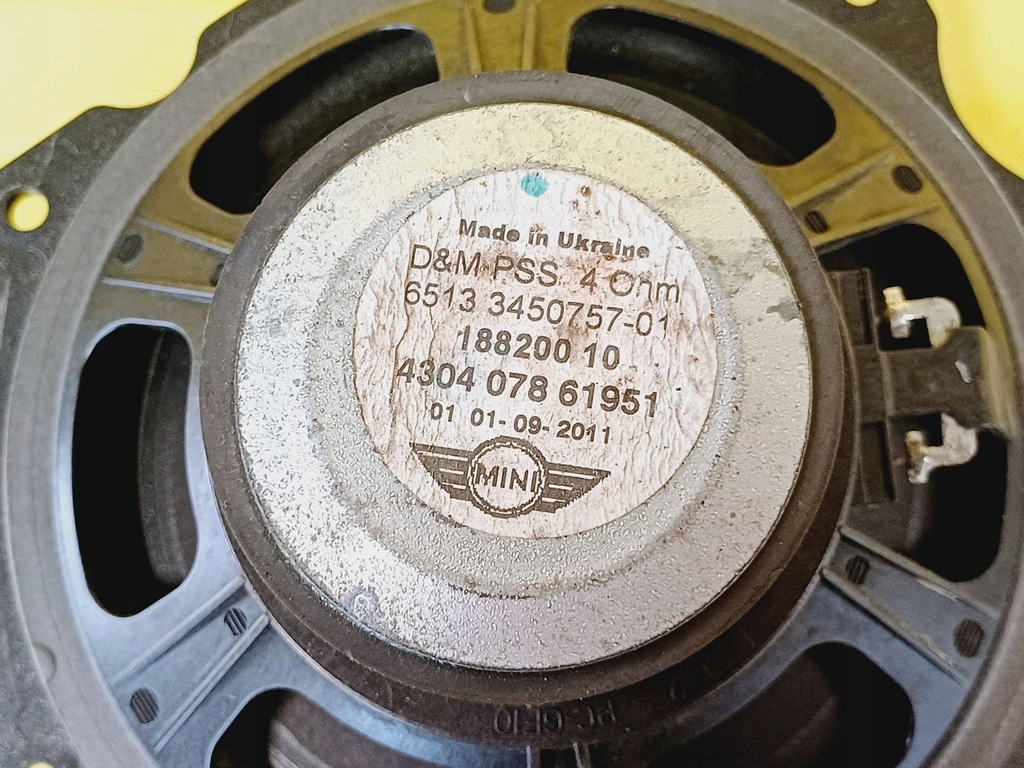 фото №6, Динамик левый правый перед mini one - cooper clubman r55 430407861951 nr182