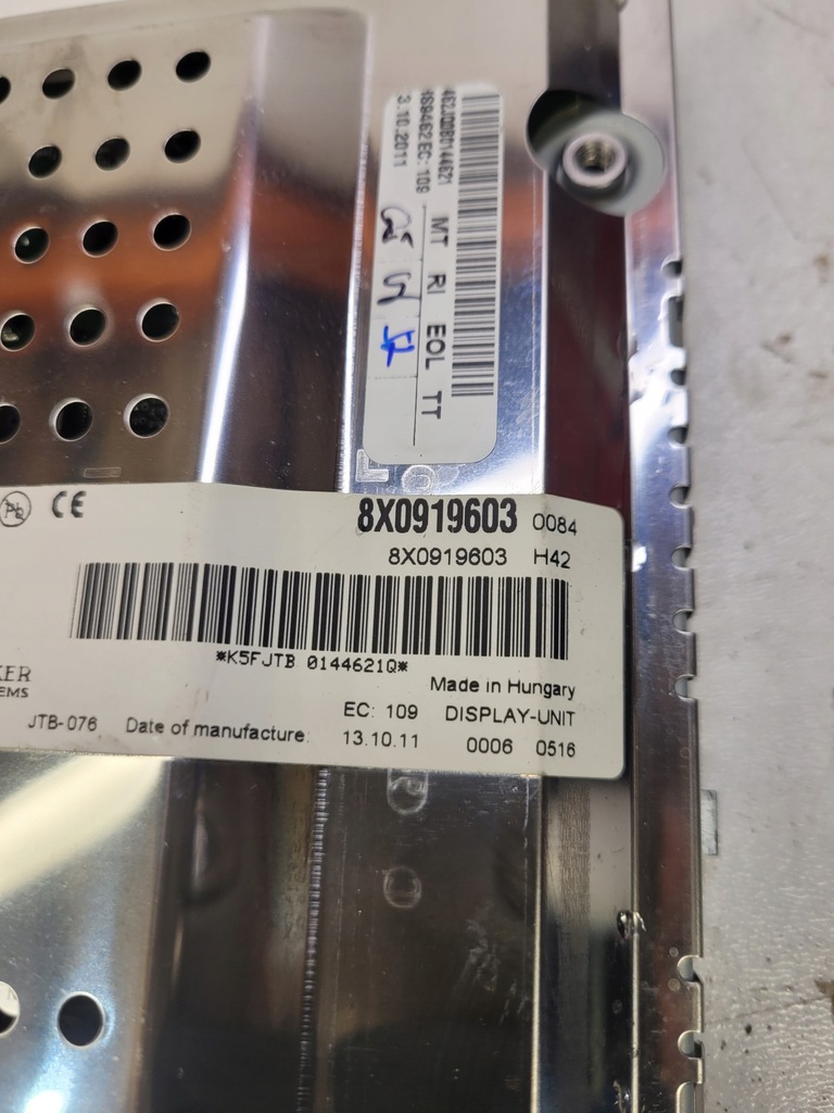 фото №7, Дисплей lcd mmi a1 8x 8x0919603