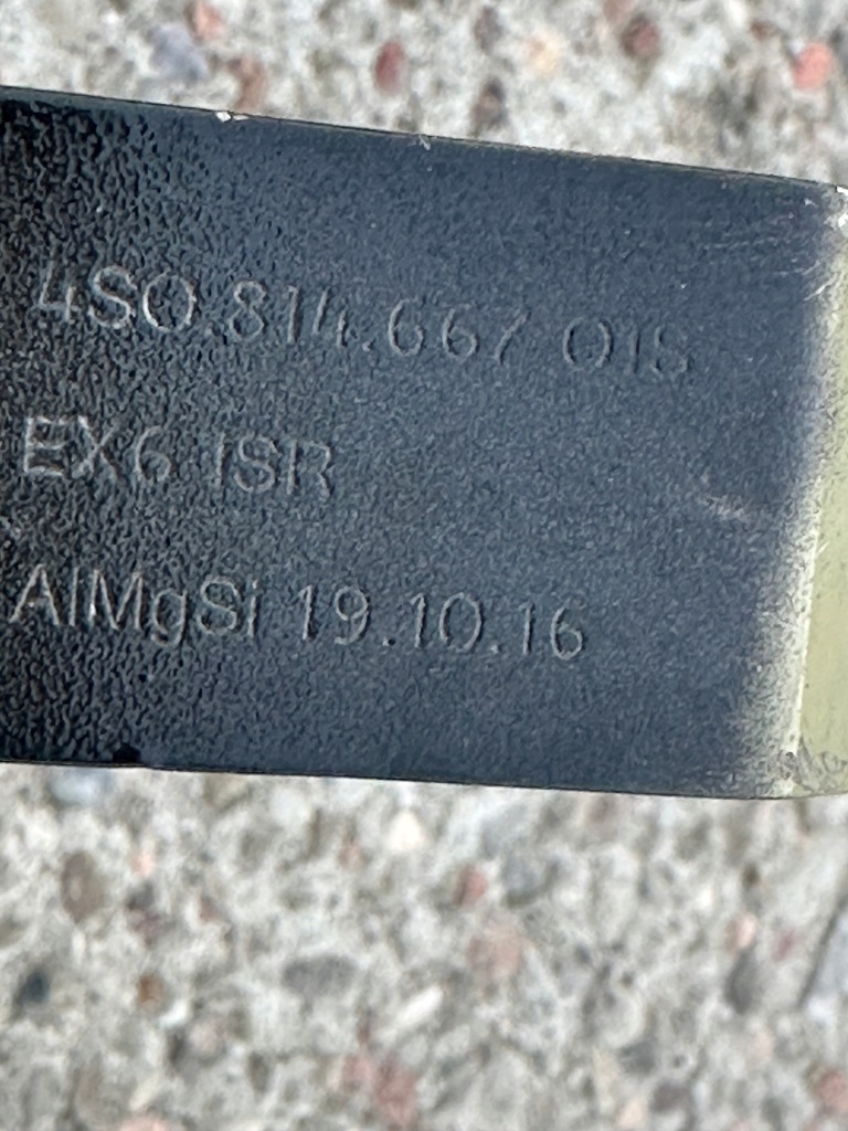 фото №6, Audi r8 4s 5.2 4s8 усилитель поперечина задняя кронштейн балка замок крышки задний