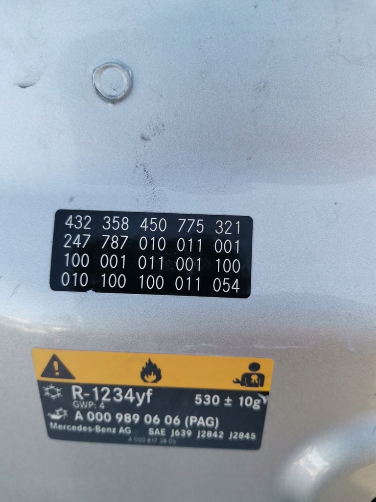 фото №7, Mercedes b klasa w247 капот a2470870100