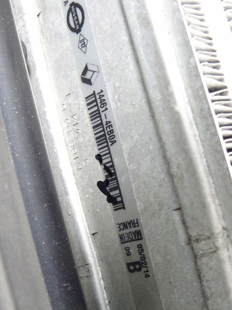 Qashqai 2 j11 1.6 dci радіатор води кондиціонера інтеркулер вентилятор Київ