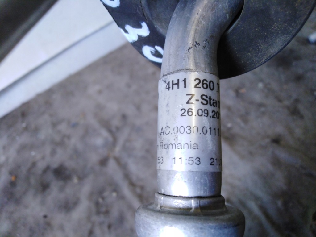 фото №7, Шланг кондиціонера audi a8 d4 lift 4h1260713s 15r