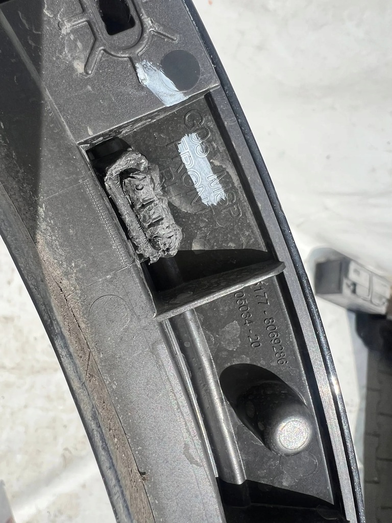 фото №13, Молдинг крыла bmw x5 g05 m-apkiet перед передняя