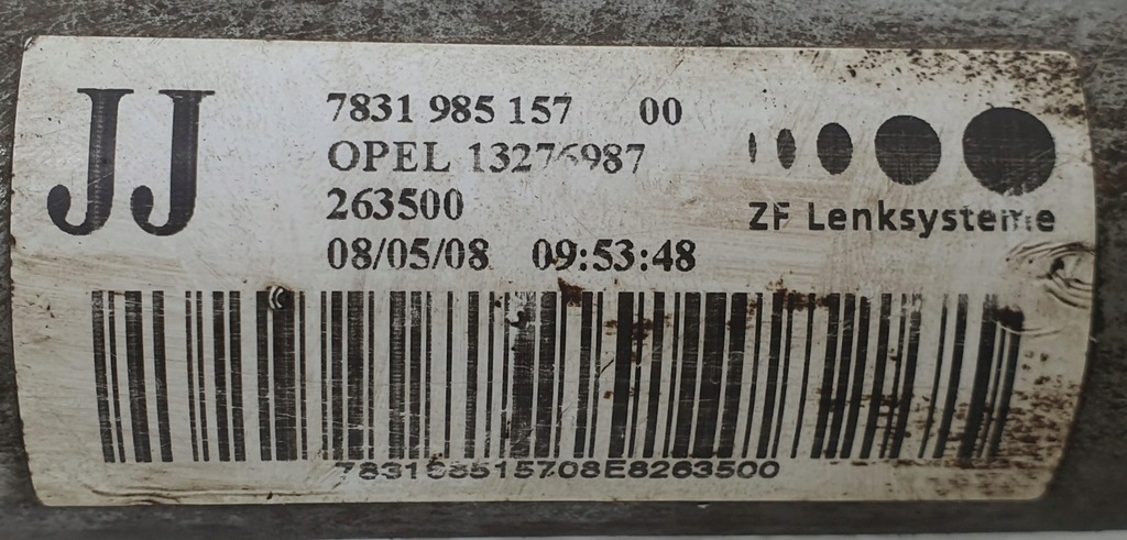 фото №7, Трансмісія рейка рульова opel astra iii h 13276987 europa