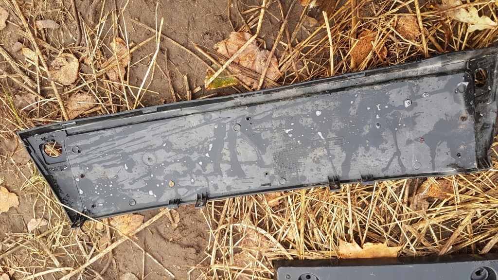 фото №2, Рамка кронштейн підкладка номерного знака audi a6 c6