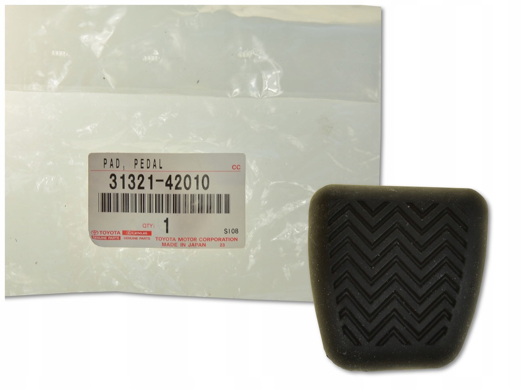 фото №1, Накладка na педаль зчеплення гальма 31321-42010 оригінальний номер
