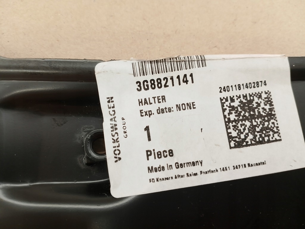 фото №10, Кронштейн крыла кронштейн кронштейн левый перед vw arteon