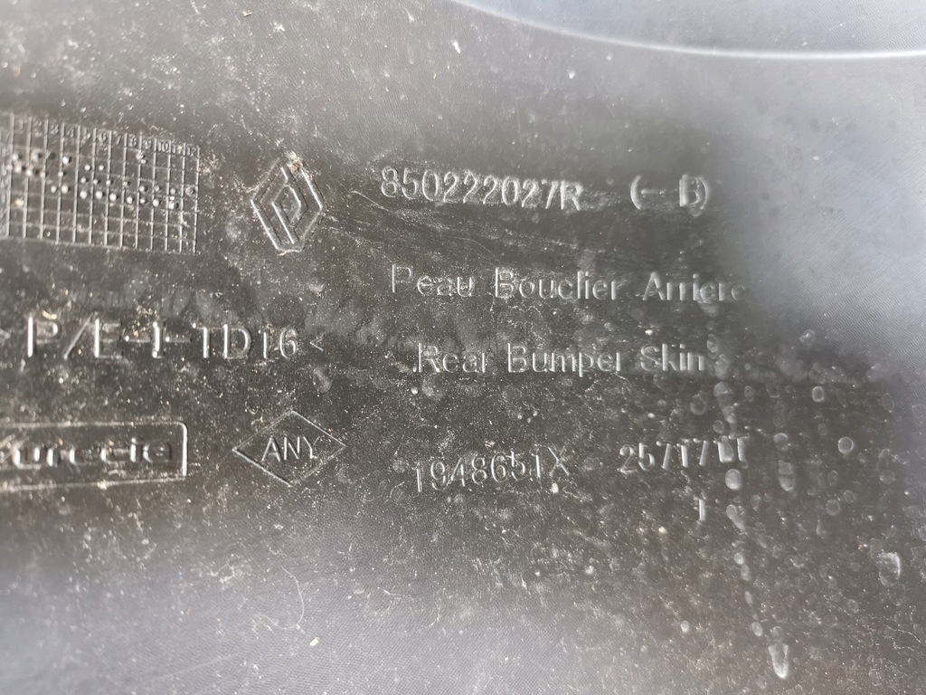 фото №13, Бампер задня dacia duster 2 ii po 2017 850222027r