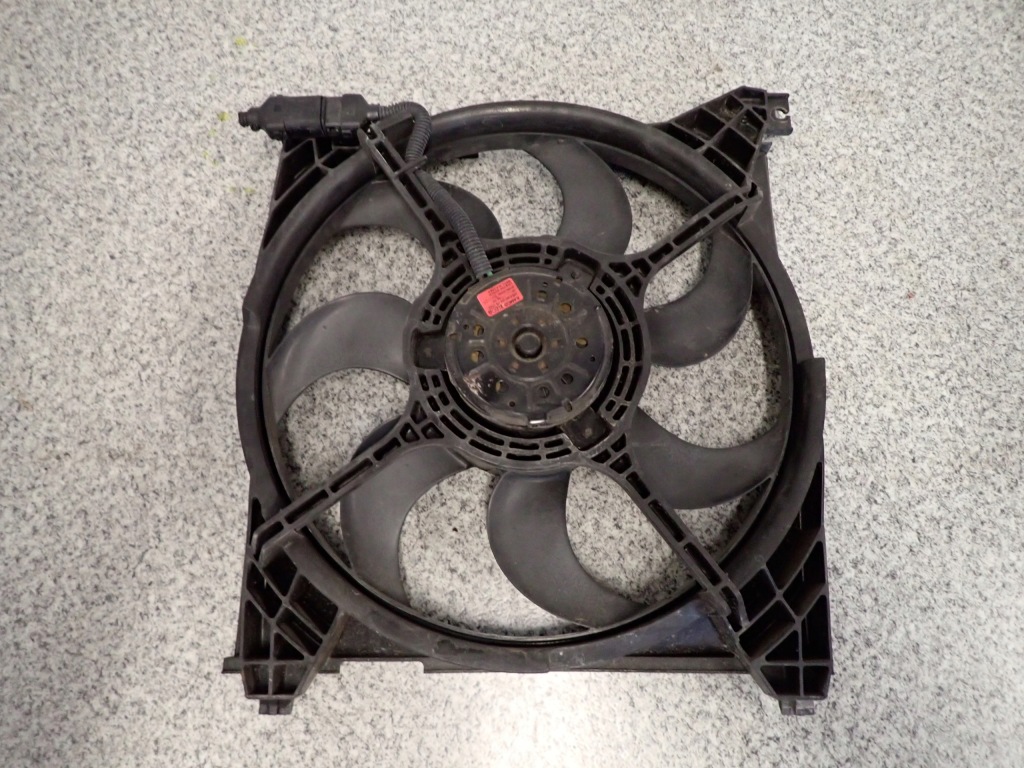 фото №1, Hyundai santa fe 00- вентилятор радиатора кондиционер