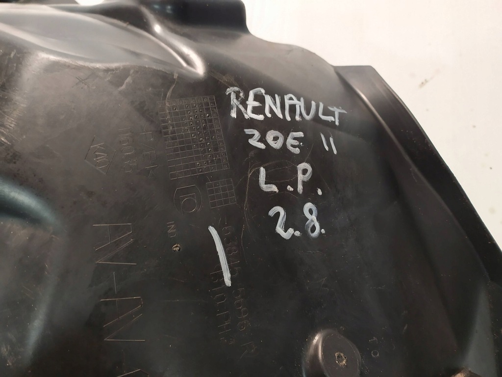 фото №3, Подкрылок renault zoe ii левая передние 638455696r