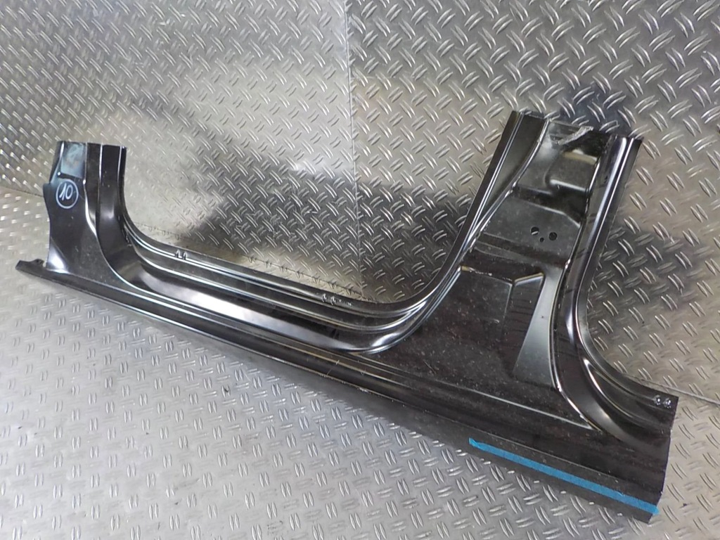 фото №5, Citroen c4 picasso 06- блок двигателя порог задний задняя левый