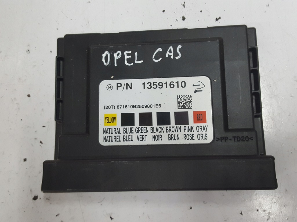 фото №1, Opel cascada 13r- модуль комфорта bcm 13591610