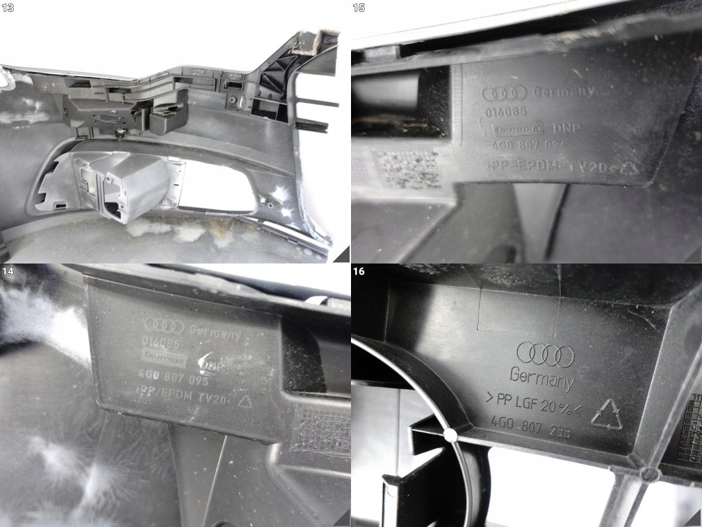 фото №11, Audi a6 s6 c7 4g0 s-line 11-14 бампер перед кронштейн кронштейн na запчасти