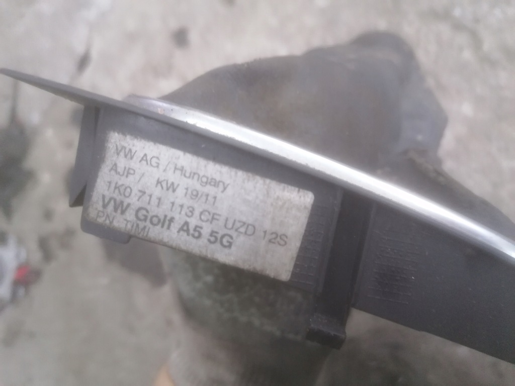 фото №8, Vw golf v jetta переключения передач чехол 1k0711113cf