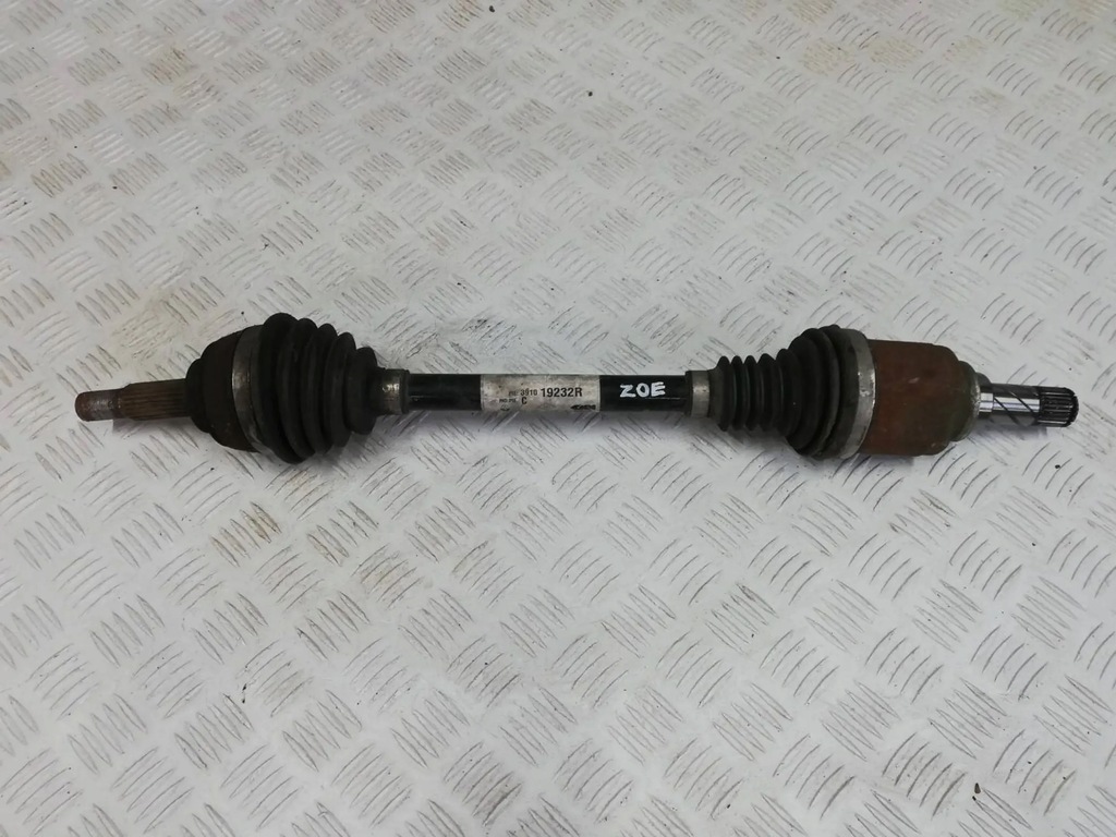 фото №1, Renault zoe привідний вал ліва короткий 391019232r