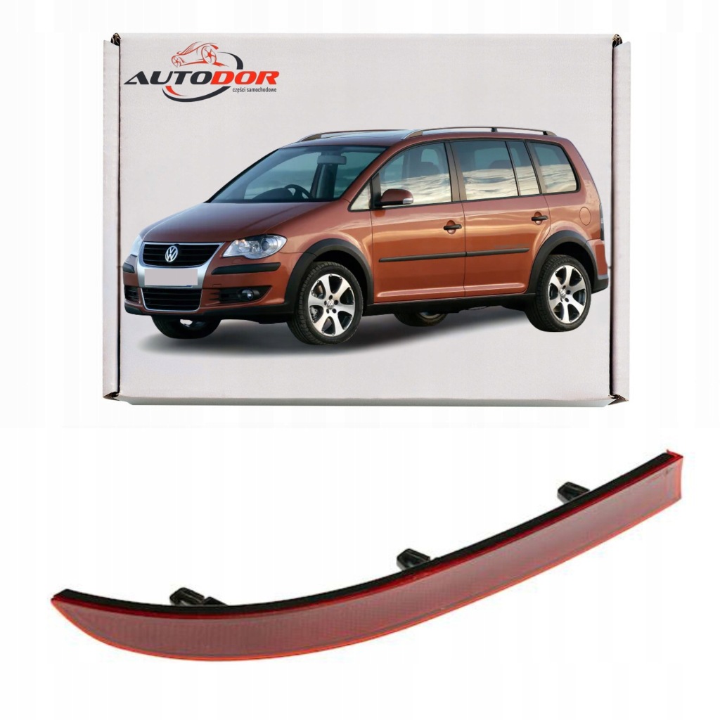 фото №1, Volkswagen touran відбивач задній бампера лівий
