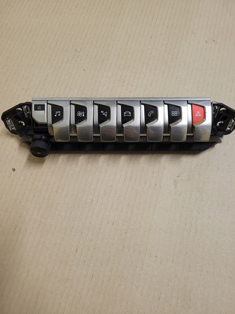 фото №1, Peugeot 3008 ii панель перемикач кондиціонера