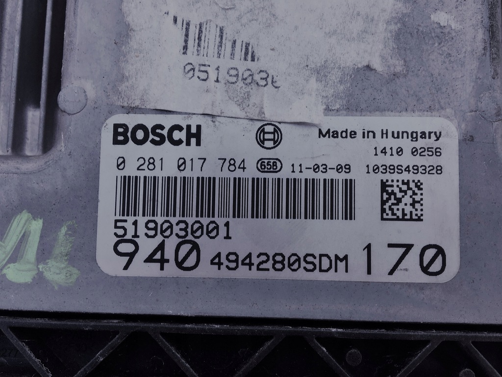 фото №5, Alfa romeo giulietta 2.0 jtdm бортовой компьютер ключ bsi