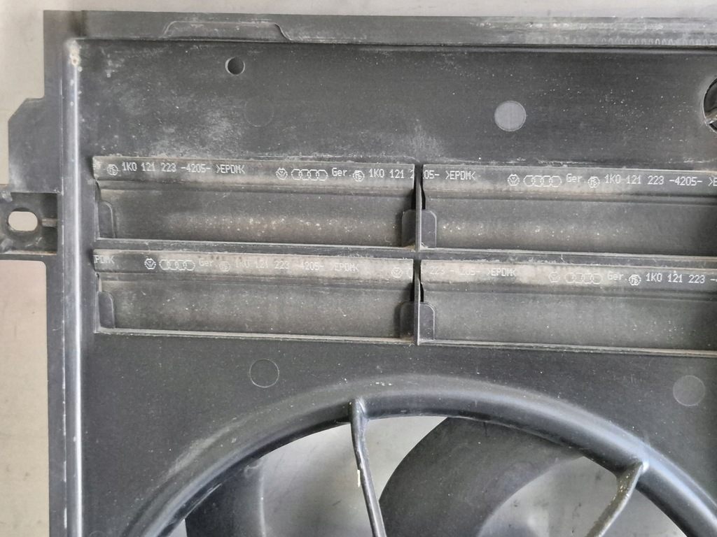 фото №9, Vw passat b6 вентиляторы радиатора корпус двигатель 3c0959455f