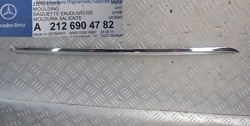 фото №1, Mercedes e klasa w212 молдинг na бампер