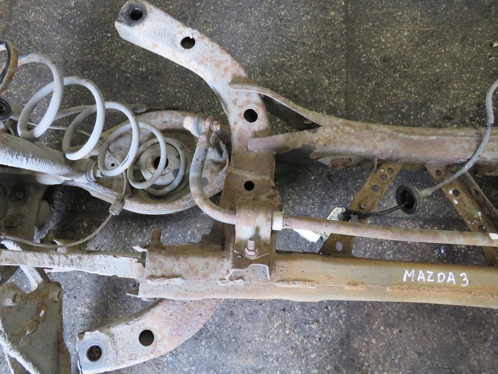 фото №5, Балка підвіска oś задня mazda 3 bm 13-