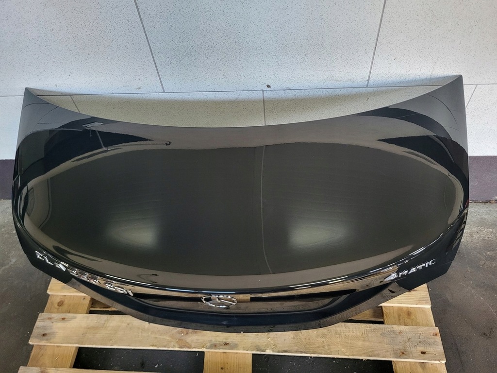 фото №14, Mercedes cla c117 w117 coupe крышка багажника багажника 191 space black