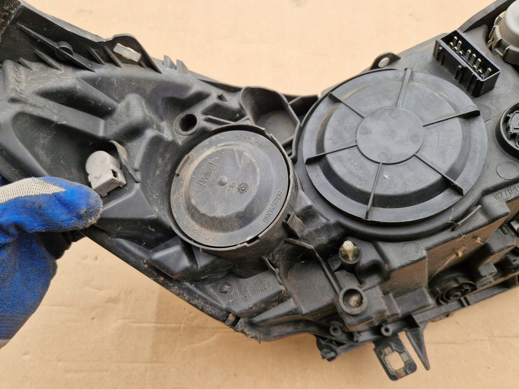 фото №7, Лампа лівий перед ксенон citroen c5 iii x7 9689037880