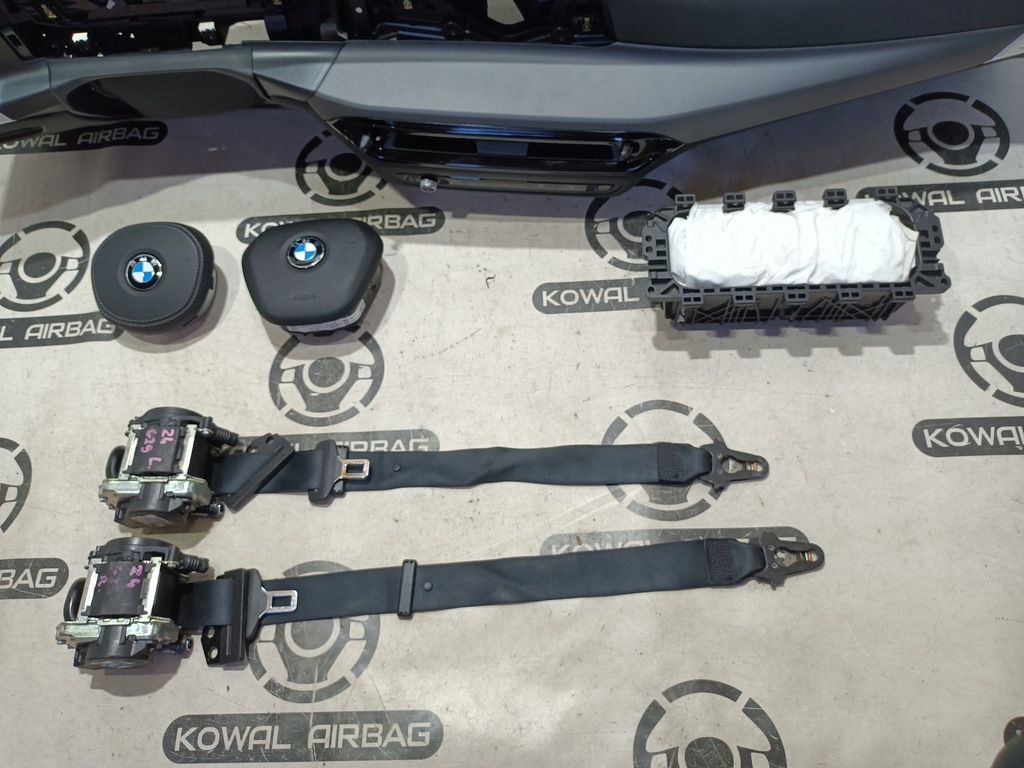 фото №8, Bmw 3 g20 g21 g23 lift lci i4 g26 приборная панель консоль подушка безопасности ремни оригинал