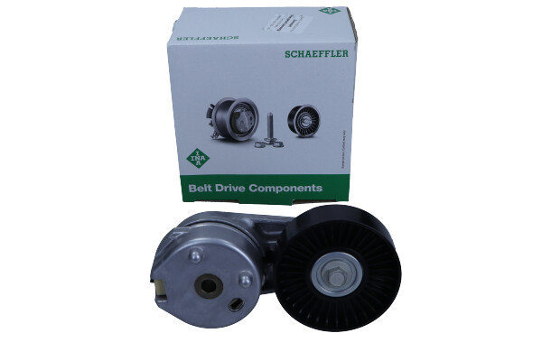 фото №3, Натягувач ремінь багаторучний. land rover 3,0d discovery iv/range rover