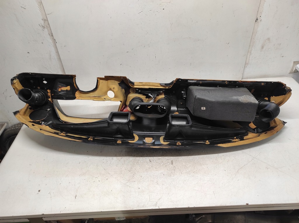 фото №7, Mercedes w123 75- панель приладів консоль панель приладів