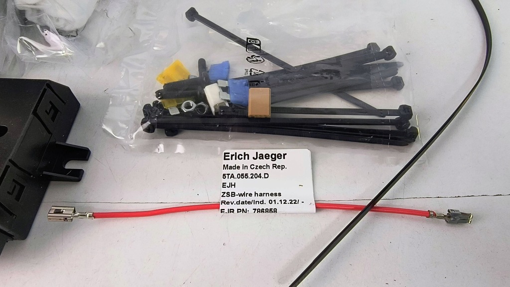 фото №7, Електропроводка джгут модуль фаркоп volkswagen touran ii 15-