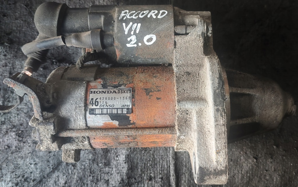 фото №3, Honda accord vii 2.0 i-vtec стартер