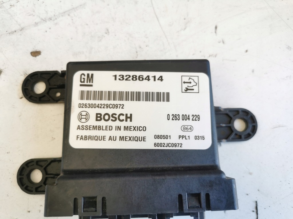 фото №1, Модуль паркування pdc 13286414 opel zafira b