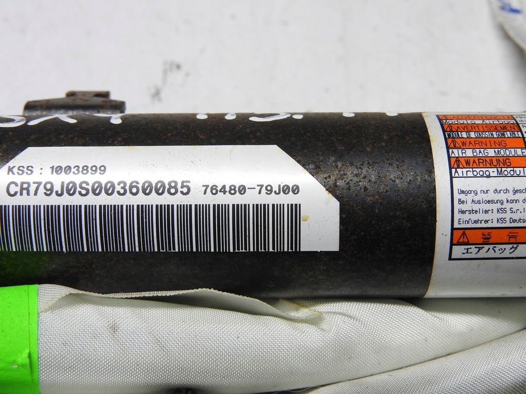 фото №10, Suzuki sx4 sx-4 06-09 шторка безпеки повітряна права 76480-79j00