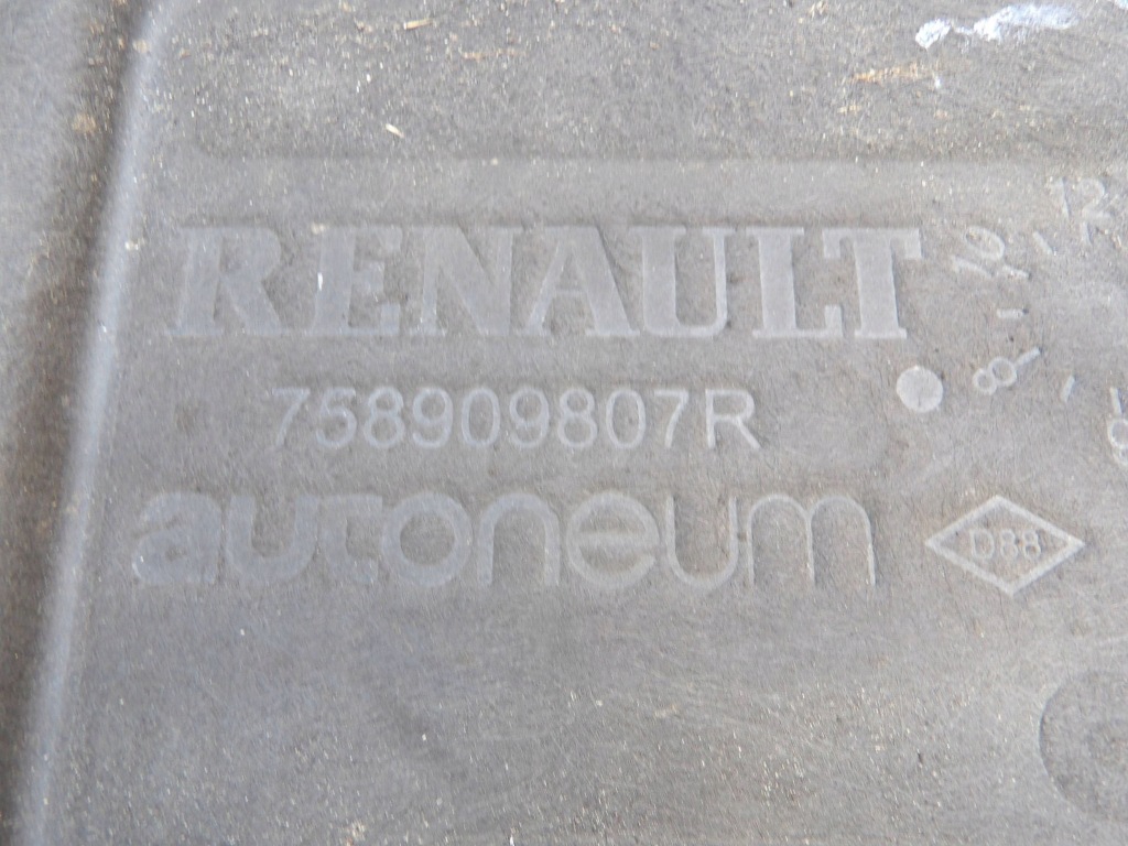 фото №2, Захист нижня двигуна 758909807r renault оригінальний номер