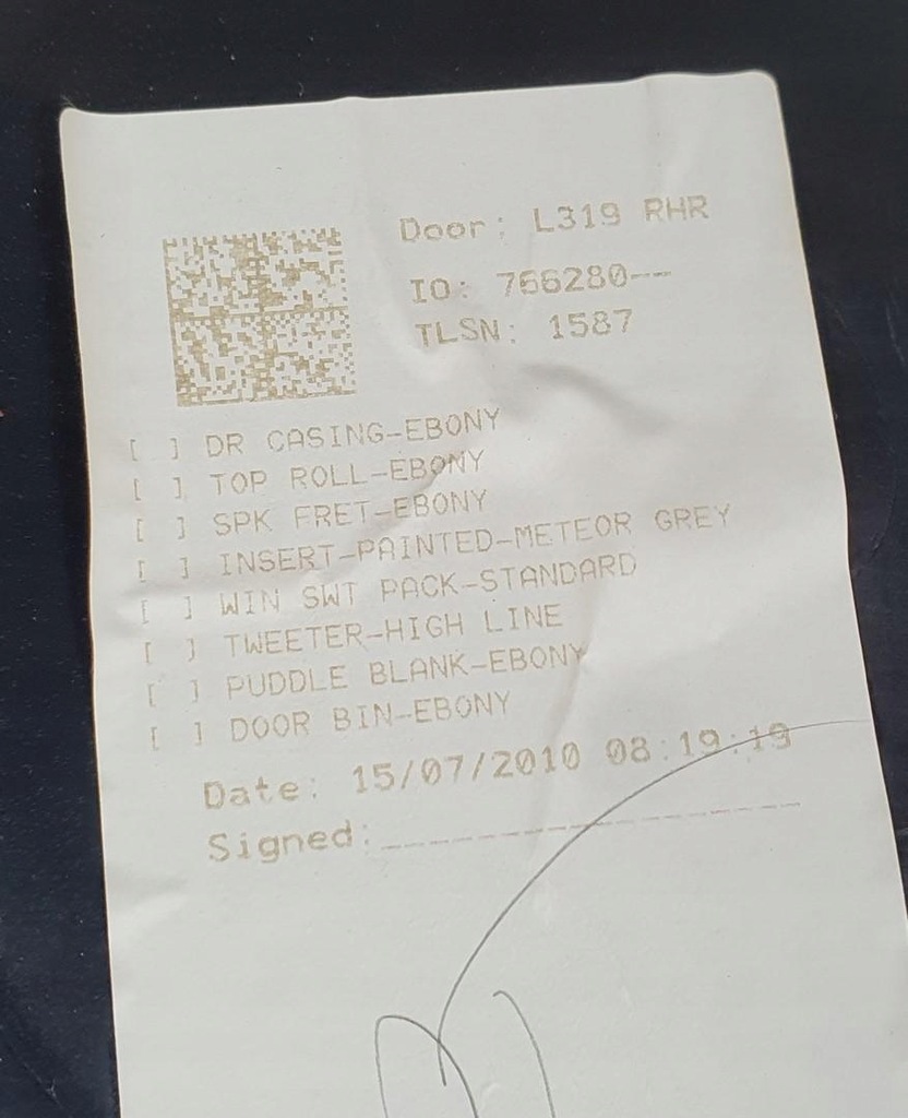 фото №8, Обивка обшивка дверь правый задняя discovery iv l319