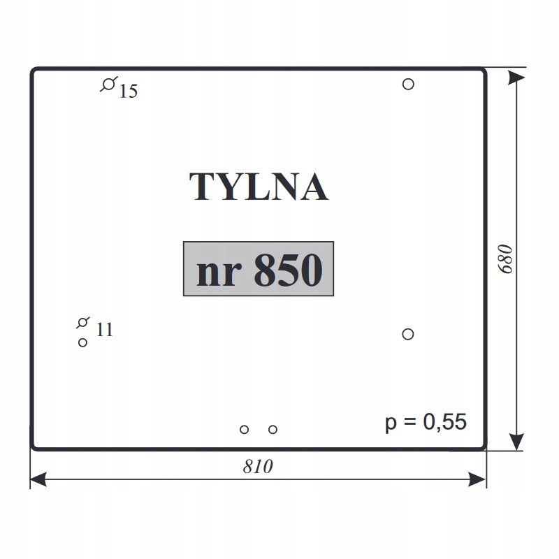 фото №1, Renault clio iii hb 5d стекло задняя задняя с крышки