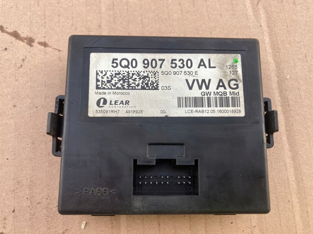 фото №1, Skoda octavia iii модуль шлюз 5q0907530al