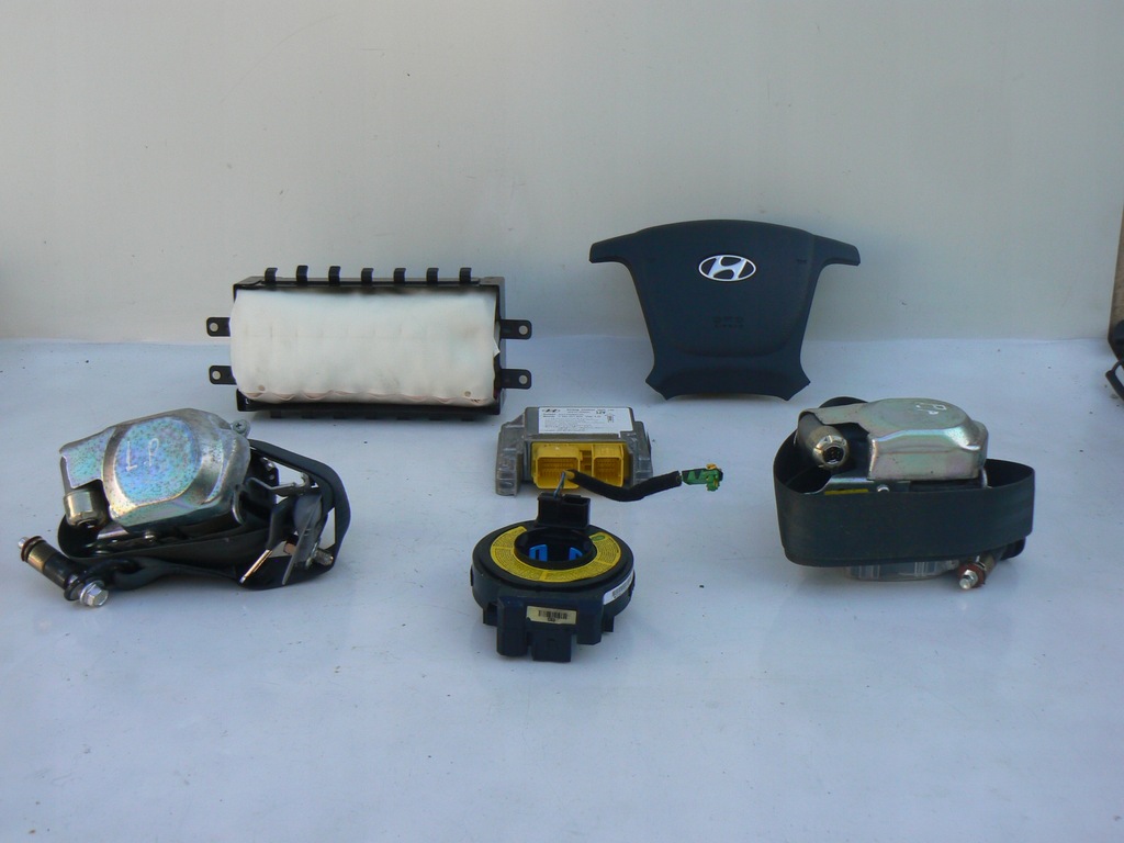 фото №1, Santa fe ii подушки безопасности лента натяжители набор