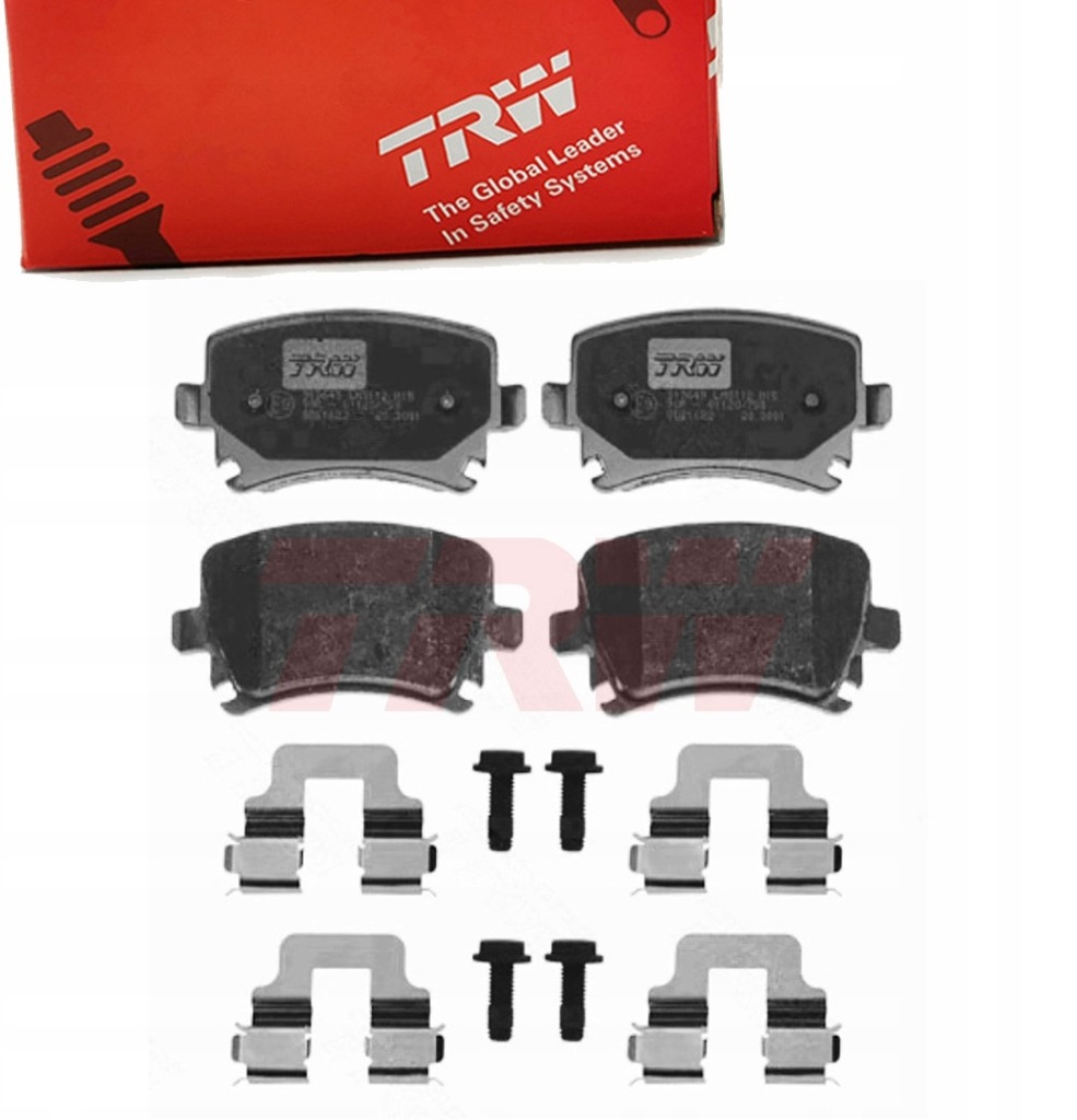 фото №1, Гальмівні колодки гальмівні задня do skoda yeti 1.8 tsi 2.0 tdi