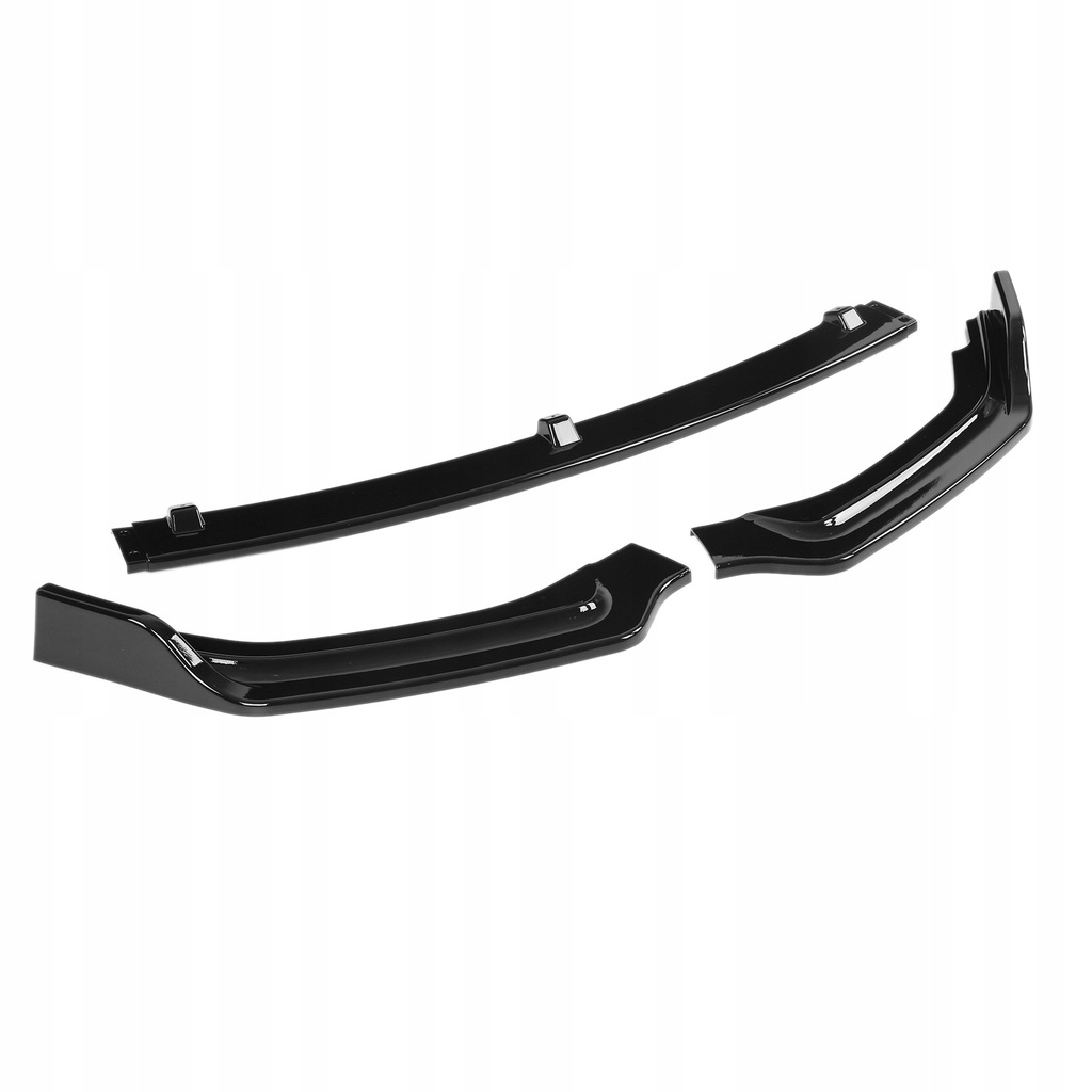 фото №12, 3pcs gloss black передняя часть drumiper сплиттер замена warg dla infiniti zj