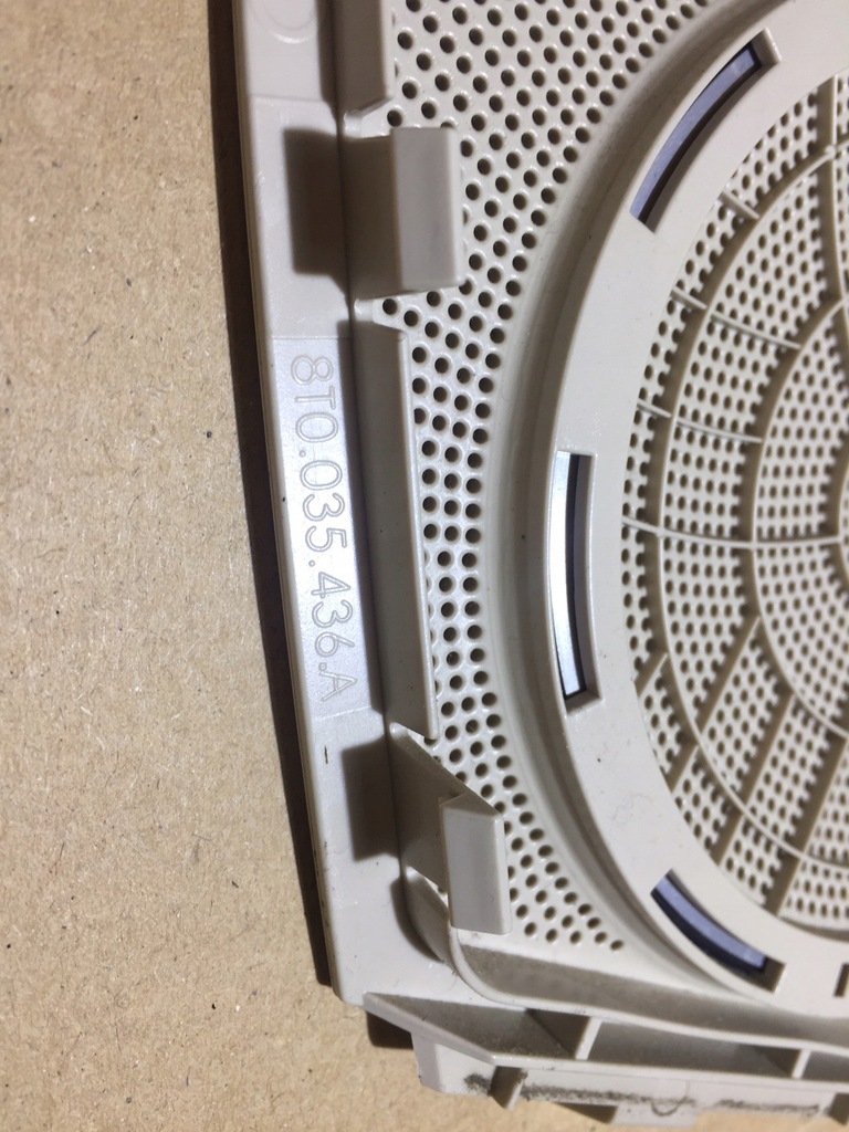 фото №9, A5 8t накладка динаміка правий задня b&o 8t0035436a