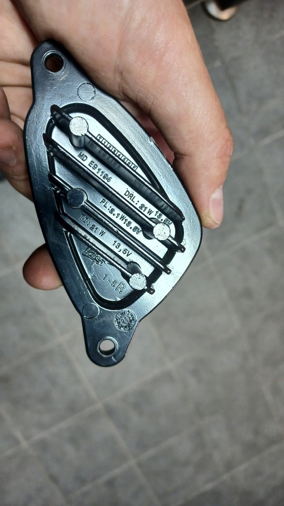 фото №1, Модуль led jeż skoda оригинальный номер fabia iv l/p