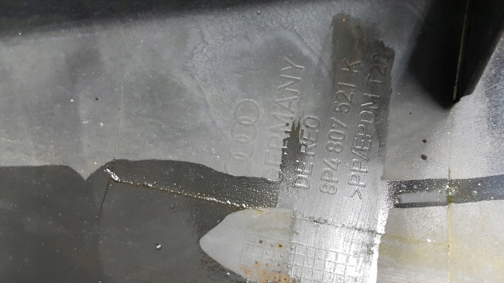 фото №8, Audi s3 8p 2004 - 2008 5 дверь накладка задняя спойлер 8656