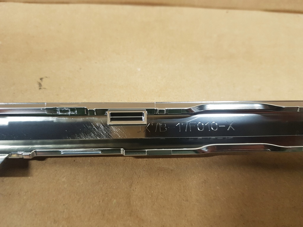 фото №7, Ford focus mk4 молдинг хром бампера перед