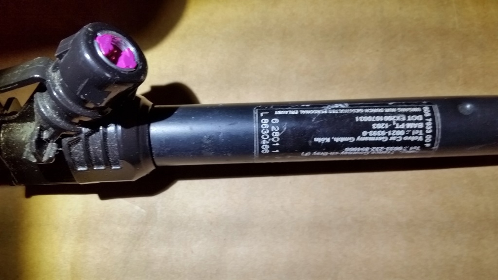 фото №5, Volvo натяжитель v40 pas безопасности левый передний