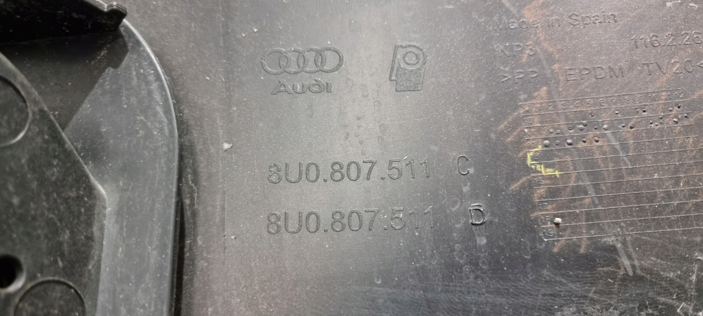 фото №13, Бампер задняя задний audi q3 8u0 10-14