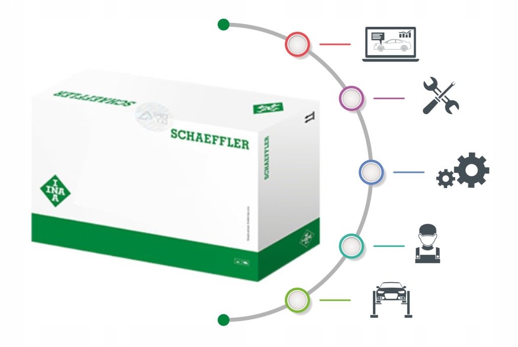 Генератор - зчеплення односторонній schaeffler ina 535 0269 10 Доставка