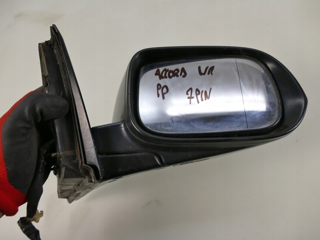 фото №14, Honda accord vii дзеркало 7 pin праве nh658p uk