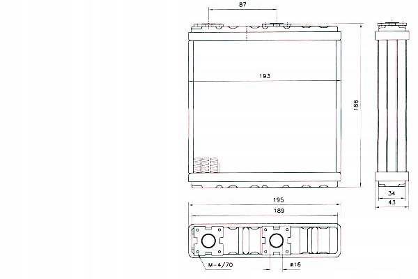 фото №1, Отопитель nissan primera 90- micra 82-
